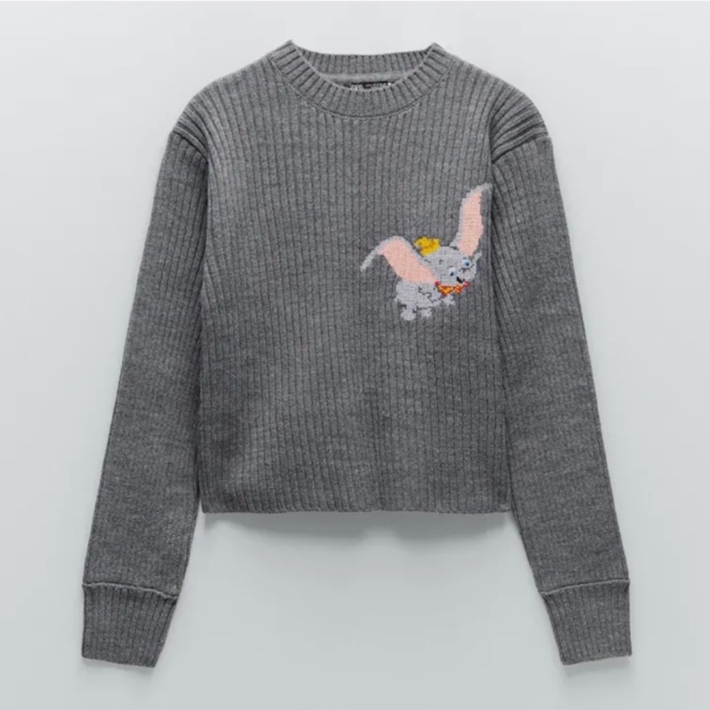 Zara Dumbo Printed Sweater - Picture 2 of 5